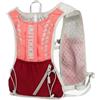 KQFCAZRE Gilet Running Outdoor Zaino Trail Corsa Zainetto Idratazione Riflettente in Poliestere con Struttura Ergonomica Antirimbalzo E Stabilità Toracica , Rosa