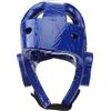 SECFOU Casco Taekwondo Bambini Eva Protettivo per Karate e Mma Blu | Design Aperto Fori di Aerazione e Orecchie Libere, Adatto a Chioma Lunghi, Struttura Spessa