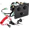 VortexLumen Gruppo interruttore a chiave di accensione doppio 6K1-82570-08 6K1-82570-13
