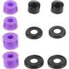 NESTINGHO Boccole Skateboard in Pu Porpora, Cuscinetti Bowl-Shaped | Surfskate e Skateboard, Controllo Fluido, Design Unico e Colore Porpora per Uso Outdoor