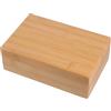 COLLBATH Yoga Bolster Resistente e Confortevole Blocco Yoga in Bambù Naturale Portatile e Sicuro e Fitness a Casa