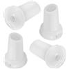 VICASKY 4 Pezzi Valvola di Ricambio in Silicone Bianca per Borraccia, Facile da Installare, Accessorio per Bottiglie d'Acqua Sportive e attività All'aperto