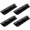 VGOL Staffa per Sedile Gonfiabile Rib da 4 Pezzi 17,4 X 6 Cm per Gommoni E Barche Gonfiabili.