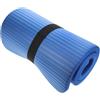 NIYANGLE Tappetino di Supporto per Gomito, Ginocchiere da Yoga in Gomma Blu, Leggero e Ammortizzante per Plank, Rulli Addominali, Allenamento a Casa e Outdoor