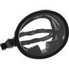 BRIGHTFUFU Maschera Sub Antiappannante a Visione Estesa in Silicone Nero