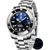 PAGRNE DESIGN Orologio Automatico Uomo NH35/8215 Automatico Meccanico 40mm Acciaio Inox Sport Impermeabile Vetro Zaffiro Orologi Uomo