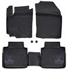 J&J AUTOMOTIVE Tappetini Auto in Gomma su Misura per Suzuki SX4 Cross 2013-2021, Set da 4 Pezzi, 3D - con Bordo Alto, Antiscivolo, Inodore, Colore Nero, TPE