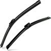 SHS wipers Tergicristalli, spazzole tergicristallo per BMW Serie 5 F10 F11 2010-2017 set anteriore 66,7 cm 45,7 cm HY-028