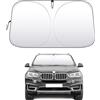 FeiOne Parasole per parabrezza auto, pieghevole, 145 × 80 cm, protezione UV per estate, per la maggior parte dei veicoli e dei veicoli SUV, facile da riporre