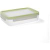 Quid Greenery Contenitore rettangolare ermetico in plastica 15 x 21,5 x 5,5 cm, 1,1 l trasparente