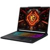 msi Crosshair A16 HX E8WGK-203ITY, Notebook Gaming 16 QHD+ 240Hz 100% DCI-P3, AMD Ryzen 9 8940HX, Nvidia RTX 5080 8GB GDDR7, 1TB PCIe4, 32GB DDR5, Win 11 Home [Layout e Garanzia ITA]