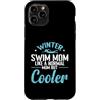 Swimming water cold winter ice Health fr Custodia per iPhone 11 Pro Cool Winter Swim Mamma