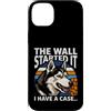 Husky Dog Started It Humor Custodia per iPhone 14 Plus Il muro ha iniziato I have a case Funny Husky Dog