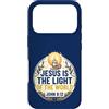 Jesus Is The Light Christian Faith Bible Custodia per iPhone 17 Pro Jesus Is The Light Of The World Shirt John 8:12 Christian