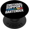 Emotional Support Bartender Do Not Pet G Supporto emotivo Barista PopSockets PopGrip Adesivo