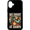 Frog Photographer Photography Lover Custodia per iPhone 16 Plus Fotografia fotografica della rana dell'alba