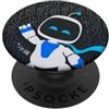 Astro Bot Rescue Mission Astro Bot Waving Portrait on Grid Space Video Game PopSockets PopGrip Adesivo