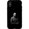 Post Impressionist Art Van Gogh Portrait Custodia per iPhone X/XS Vincent Van Gogh Bendaggio Orecchio Classico Ritratto Arte