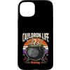 Cauldron Halloween Aesthetic Brewing Custodia per iPhone 15 Plus Calderone Vita Brewing Halloween