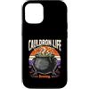 Cauldron Halloween Aesthetic Brewing Custodia per iPhone 12/12 Pro Calderone Vita Brewing Halloween