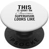 Fabrinity Collaboratore responsabile supervisore PopSockets PopGrip Adesivo