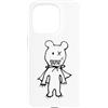 Cute Scary Bear Monster Halloween Appare Custodia per iPhone 15 Pro Simpatico mostro orso spaventoso con mantello Halloween