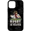 Divertente Rugby Outfits per Rugger Wear Custodia per iPhone 12 mini Gesù giocare a rugby Rugby - The Game Played In Heaven