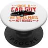 Hot Rod Auto Americane Auto d'epoca Auto Date A Car Guy We Break Parts Not Hearts US-Car Hot Rod PopSockets PopGrip Adesivo