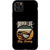 Golf Driver Sunset Golfing Custodia per iPhone 11 Pro Max Driver Life - Pilota da golf retrò Big Swing