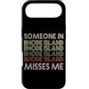 Someone Misses Me In US State Of Rhode I Custodia per iPhone Air Qualcuno nel Rhode Island mi sente la mia mancanza State Retro Vintage