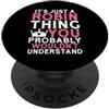 Custom Stuff For Girls Named Robin Co È solo una cosa Robin che probabilmente non capiresti PopSockets PopGrip Adesivo