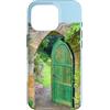 YOUHAVEALIFE Fantasy Cottage Decor Custodia per iPhone 16 Pro Stampa ad arco in pietra Cottagecore, decoro Fantasy Cottage
