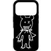Cute Scary Bear Monster Halloween Appare Custodia per iPhone 17 Pro Simpatico mostro orso spaventoso con mantello Halloween