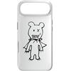 Cute Scary Bear Monster Halloween Appare Custodia per iPhone Air Simpatico mostro orso spaventoso con mantello Halloween