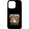 Funny Running Interval Squirrel Fitness Custodia per iPhone 15 Pro Max Interval Squirrel vive solo umorismo a corsa veloce