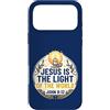 Jesus Is The Light Christian Faith Bible Custodia per iPhone 17 Pro Max Jesus Is The Light Of The World Shirt John 8:12 Christian