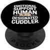 Emotional Support Human Do Not Pet Gifts Supporto emotivo Umano PopSockets PopGrip Adesivo