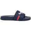Pepe Jeans London Slider Zone B Uomo vestibilità Regolare Spiaggia, Lavaggio Blu