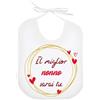 La Ruotante Bavaglino in 100% cotone miglior nonno amore cocco leggere bavetta regalo nascita (7)