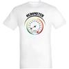 Generico T-shirt in cotone adatta come regalo a chi compie 20 anni con tachimetro auto moto NM (Bianco, XS)