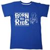Generico T-shirt in cotone adatto ad appassionati di moto per neonati, bambini ed adulti NM (Bambino, Blu Royal, 3/4 anni)