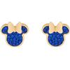 Disney Orecchini Disney Minnie, Acciaio Inossidabile con Zirconi per Bambini e Bambine, Gioielli Disney