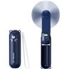 Morelax Mini Ventilatore, Portatile 3 in 1 USB Ricaricabile Silenzioso