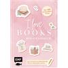 Edition Michael Fischer I love books - Mein Stickerbuch: Für alle #booklover: Über 600 Sticker zum Verzieren von Book-Journals, Planern, Geschenken und Co. - Alle Aufkleber mit beschreibbarer Oberfläche