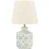 Beliani Lampada da Tavolo Beige