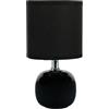 LUM&CO Sema 95335 lampada sfera ceramica nero
