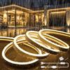 SUCIKORIO 5 Metri Silicone Neon Striscia LED 220V Esterno Impermeabile IP65 | Bianco Naturale 4000K Strisce Led Strip Ignifugo Flessibile Tagliabile Luci Led Camera Letto Cucina Interno Con Interruttore
