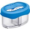 Pelikan Contenitore per Acquerelli e Tempere, Blu, Per Acqua e Pennelli, 3 Scomparti, Base Antirovesciamento, Per Dipingere, Prodotto in Germania