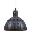 SELETTI - Lampadario in resina Cupolone - 07968-grigio - TAGLIA UNICA