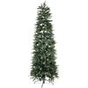 DCG GIUSEPPE DI CANΙΟ COLLECTION DCG Collection - Albero Natalizio - Artificiale con Rami Realistici - Effetto Real Touch in PE & PVC - Montaggio Facile a Ombrello - Altezze 75-120-150-180-210-240 cm (Verde Slim Ungaretti, cm 180)